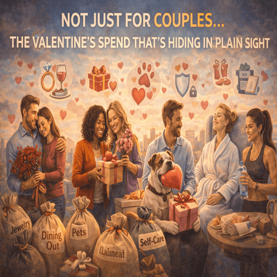 Not Just for Couples: The Valentine’s Spend That’s Hiding in Plain Sight